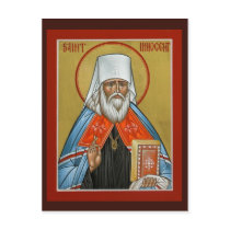 St. Innocent of Alaska Prayer Card Postcards