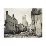 St. Jacob's Church, Ypres, June 1915 postcards
