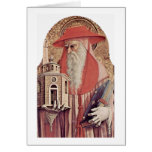 St. Jerome By Carlo Crivelli Cards