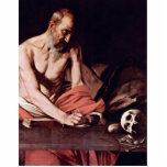 St. Jerome By Michelangelo Merisi Da Caravaggio photo sculptures