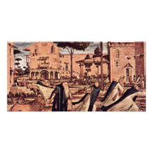 St. Jerome With The Lion In The Monastery By Carpa Photo Cards