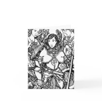 St. Joan of Arc Notecard