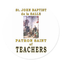 ST. JOHN BAPTIST de la SALLE Stickers