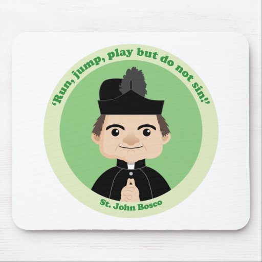 St. John Bosco Mouse Pad