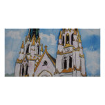 St John the Baptist Church religious christian art photo cards