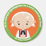 St. John Vianney Fridge Magnet