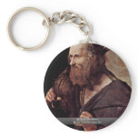 St. Jude Thaddeus, By La Tour Georges De keychains
