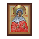 St. Laura Prayer Card postcards