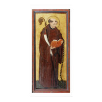 St. Leonard (oil on gold ground panel) (pair of 12 posters