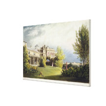 St. Leonard's Hill, from Ackermann's 'Repository o Stretched Canvas Print