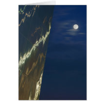 St Louis Arch and the Moon Card