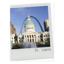 St. Louis arch postcard