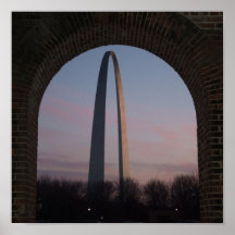St. Louis Arch Poster