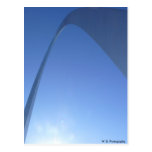 St. Louis Arch, W. B. Photography Post Card
