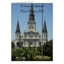 St Louis Cathedral Greeting Card