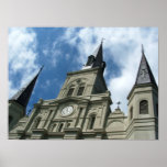 St Louis Cathedral Church in New Orleans Louisiana posters