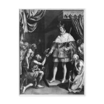 St. Louis  Distributing Alms, c.1615-20 Postcards