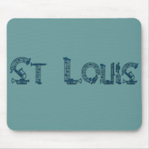 st louis instrument text mouse pads