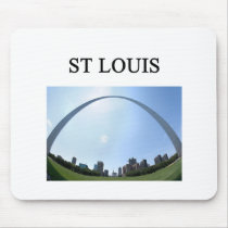 ST LOUIS missouri arch Mousemat