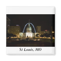 St Louis, MO Fridge Magnets