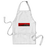 St. Louis Skyline Apron (red)