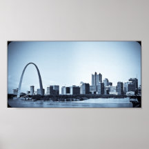st. louis skyline print