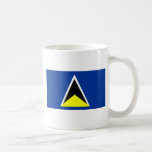 St Lucia Flag Coffee Mug