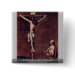 St. Luke As A Painter Before The Crucified buttons