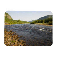 St. Marguerite river in Parc du Saguenay. Rectangle Magnets