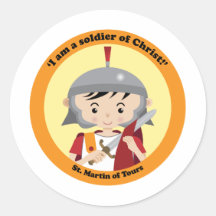 St. Martin of Tours Stickers
