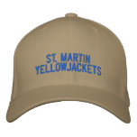 ST. Martin Yellowjackets hat embroidered hats