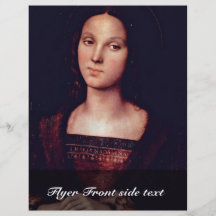 St. Mary Magdalene By Perugino Pietro Full Colour Flyer