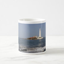 St Mary's Lighthouse, Whitley Bay Mug