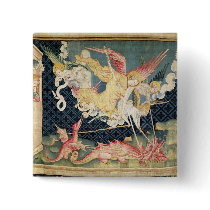 St. Michael and his angels fighting the dragon