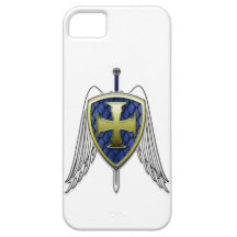 St Michael - Dragon Scale Shield iPhone 5 Case