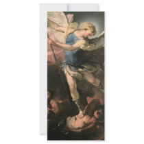St. Michael, Luca Giordano (Fa Presto) Rack Card Design