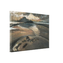 St Michael mount in Cornwall, England by A. Cook P Canvas Print