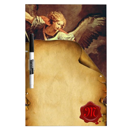 St Michael the Archangel ,Red Wax Seal Parchment - Zazzle