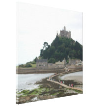 ST MICHAELS MOUNT CORNWALL GALLERY WRAP CANVAS