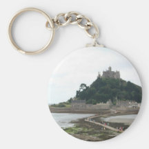 ST MICHAELS MOUNT CORNWALL KEY CHAINS
