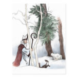 St Nicholas and the Pine Marten Postcards