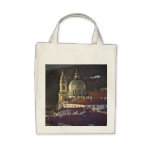 St.Nicholas Church Prague Night Tote Bags