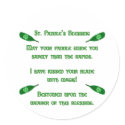 St. Paddle's Kayak Blessing stickers