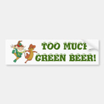 St. Paddy’s Odd Couple Bumper Stickers