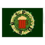 St Paddy's Beer Run Card