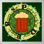 St Paddy's Beer Run Poster