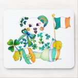 St Paddy's Day Bear mousepads