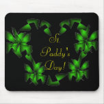 St. Paddy's Day Irish Heart - Customisable mousepads