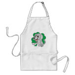St Paddy's Day Irish Wolfhound Apron