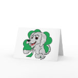 St Paddy's Day Irish Wolfhound Card